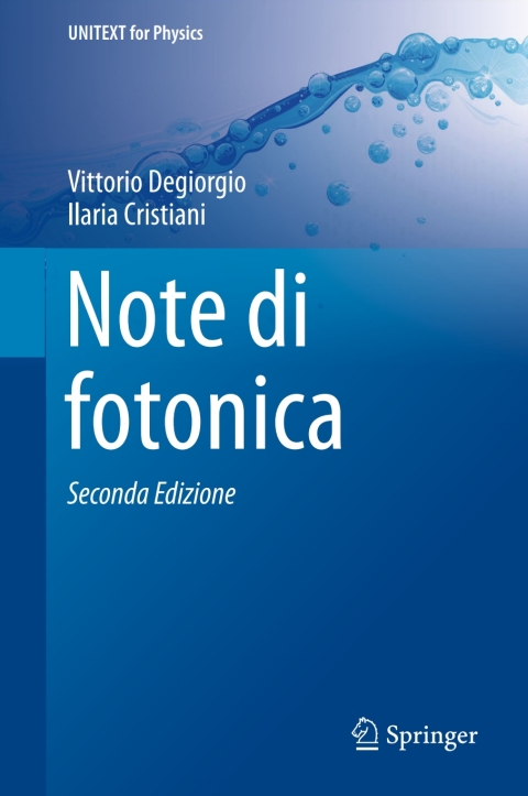 Cover image for book Note di fotonica