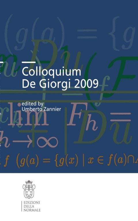 Cover image for book Colloquium De Giorgi 2009