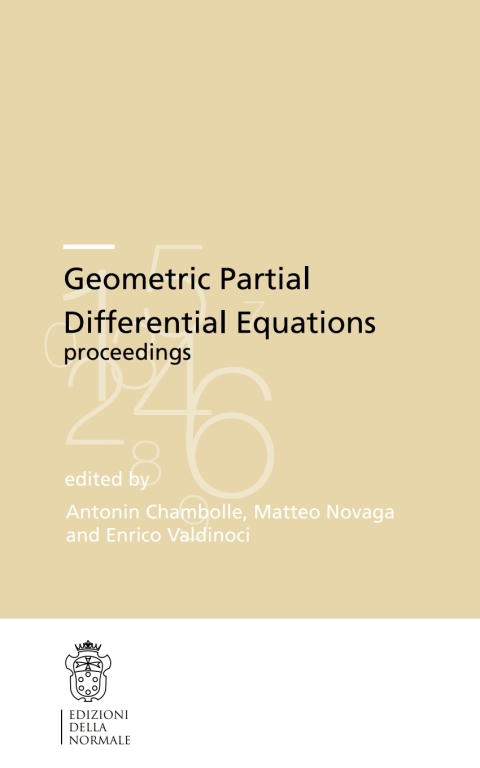 Cover image for book Geometric Partial Differential Equations
