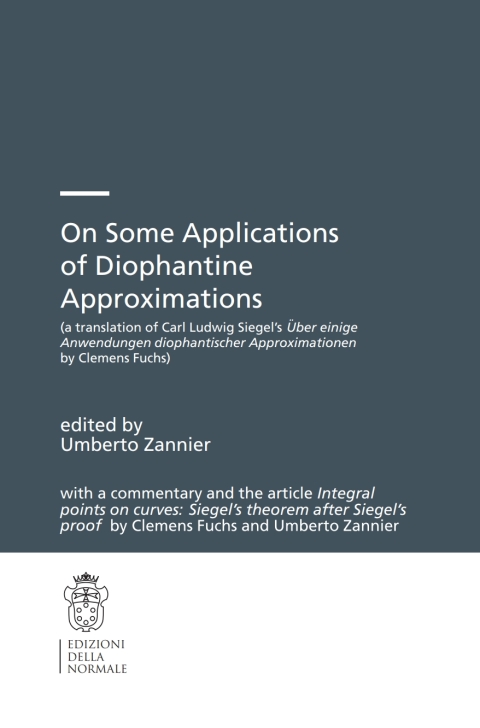 Cover image for book On Some Applications of Diophantine Approximations