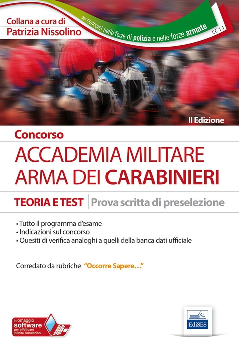 Cover image for book Concorso Accademia Militare Arma dei Carabinieri - Preselezione