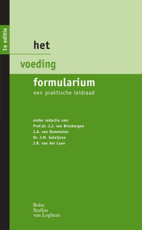 Cover image for book Het voeding formularium