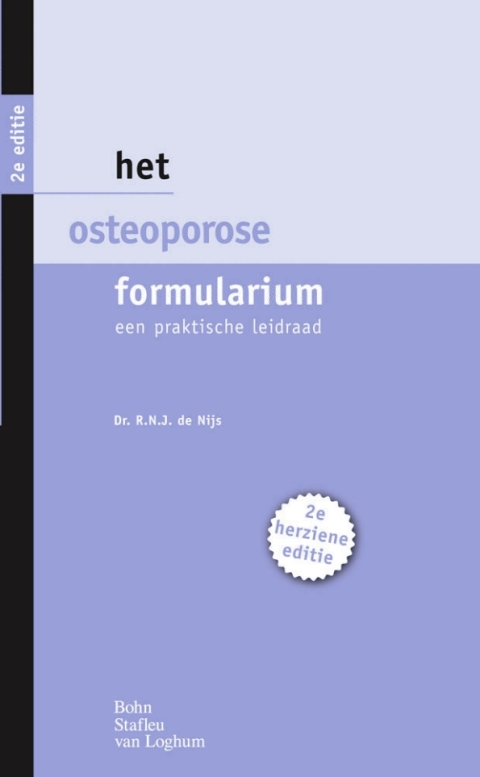 Cover image for book Het osteoporose formularium