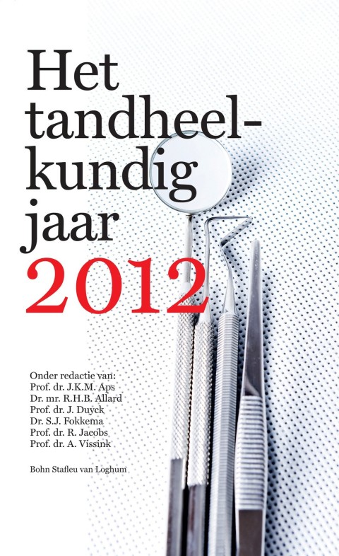 Cover image for book Het Tandheelkundig Jaar 2012
