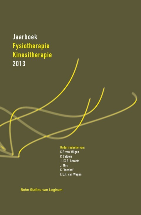 Cover image for book Jaarboek Fysiotherapie Kinesitherapie 2013