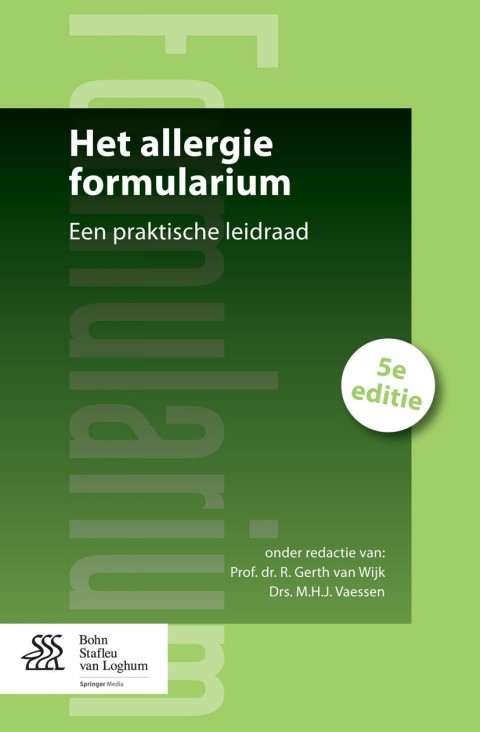 Cover image for book Het allergie formularium