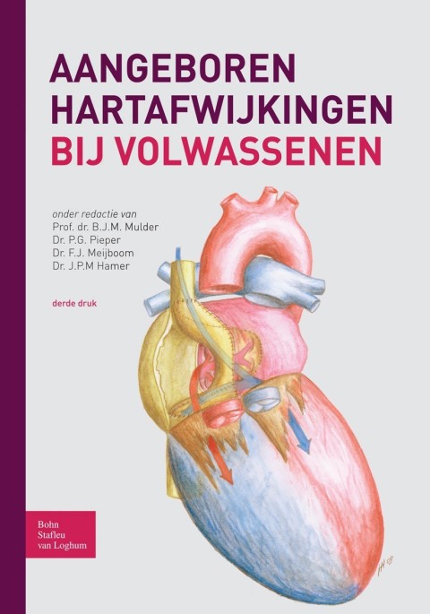 Cover image for book Aangeboren hartafwijkingen bij volwassenen