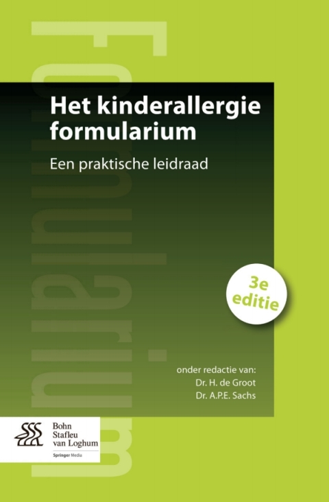 Cover image for book Het kinderallergie formularium