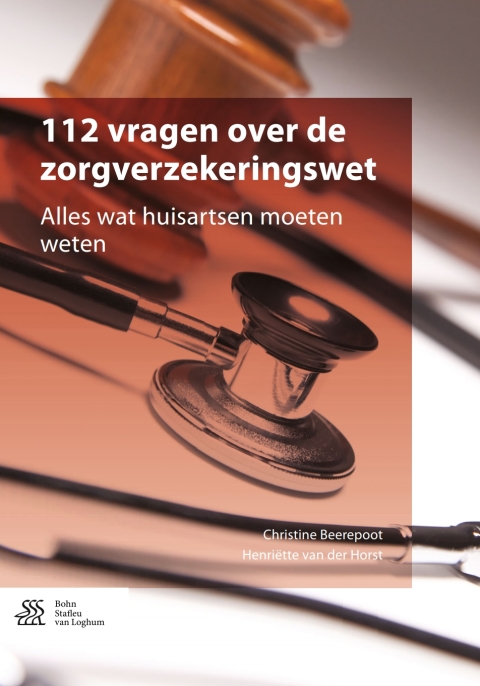 Cover image for book 112 vragen over de zorgverzekeringswet