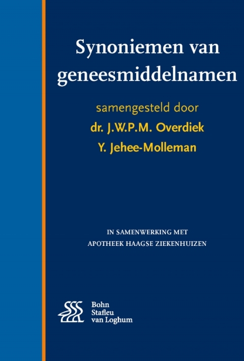 Cover image for book Synoniemen van geneesmiddelnamen