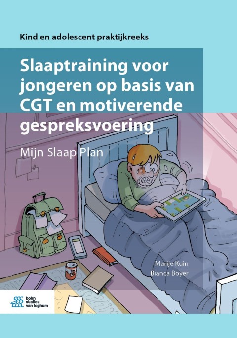 Cover image for book Slaaptraining voor jongeren op basis van CGT en motiverende gespreksvoering