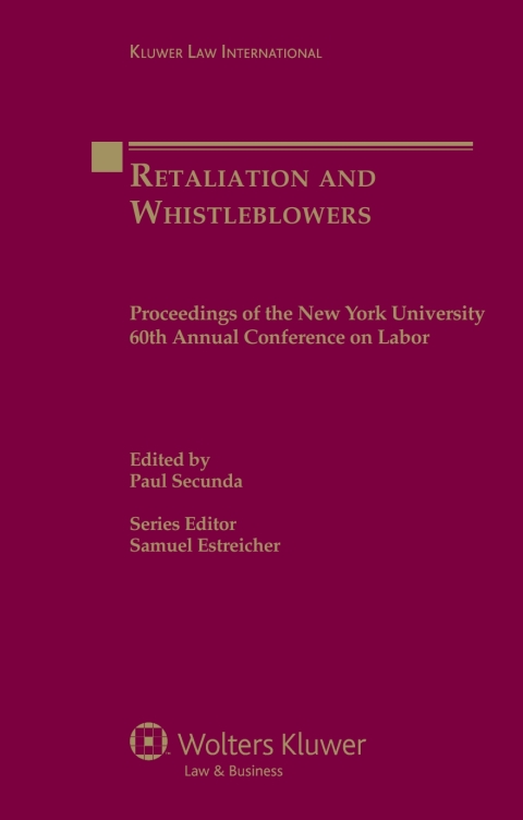 Cover image for book Retaliation and Whistleblowers