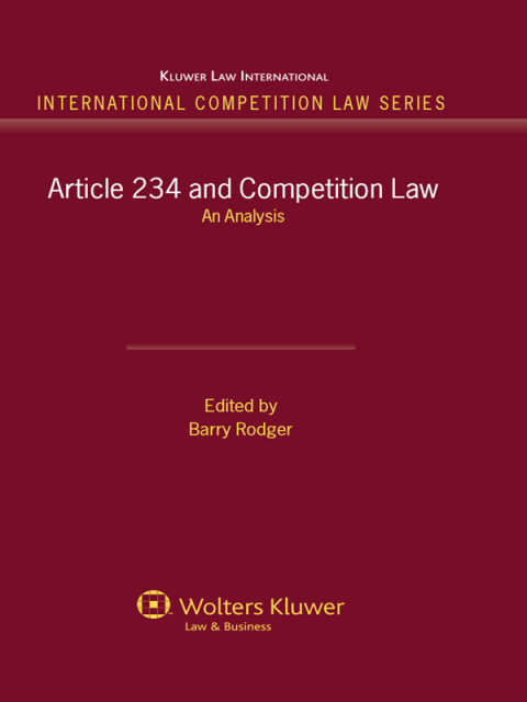 Cover image for book Article 234 and Competition Law
