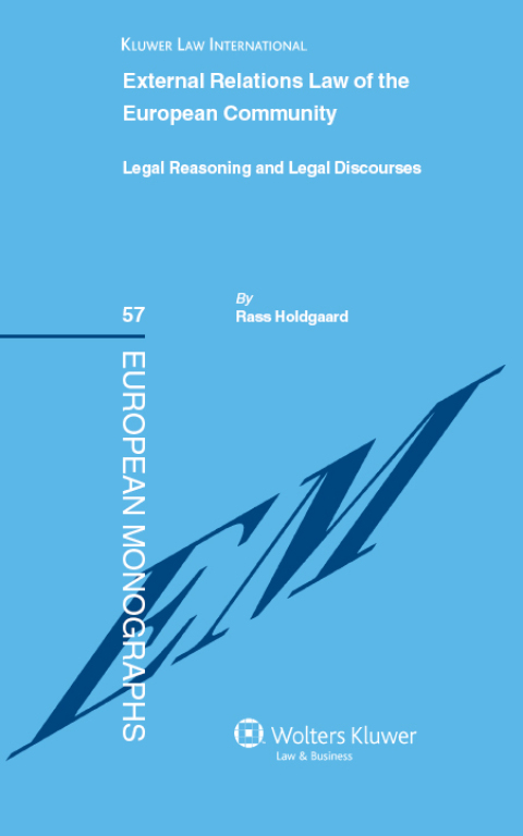 Cover image for book External Relations Law of the European Community