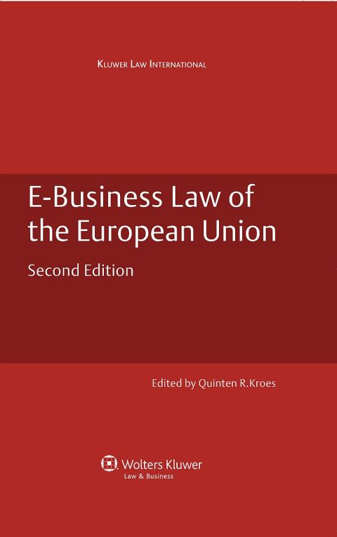 Cover image for book E-Business Law of the European Union