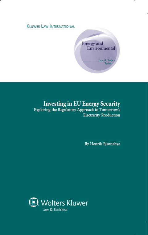 Cover image for book Investing in EU Energy Security