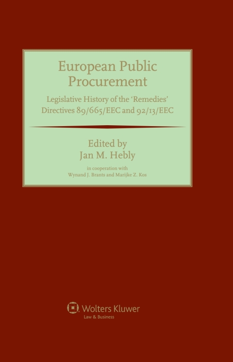 Cover image for book European Public Procurement