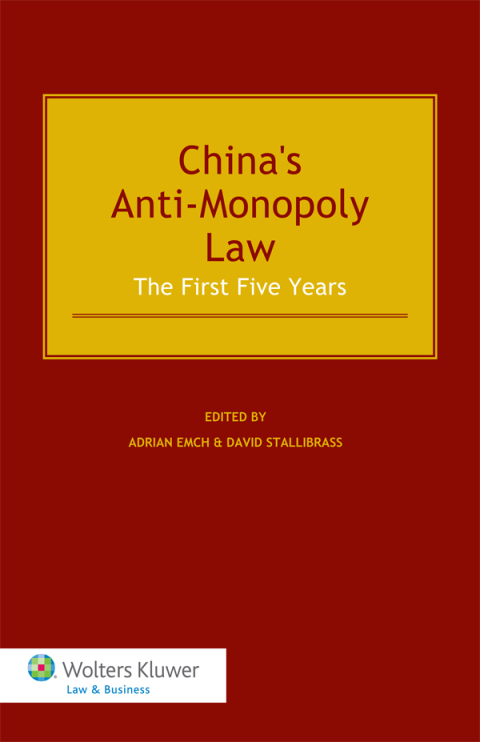 Cover image for book China's Anti-Monopoly Law