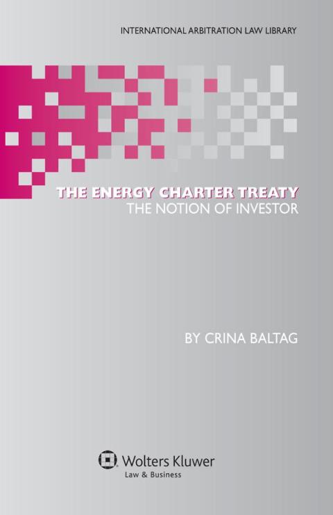 Cover image for book The Energy Charter Treaty