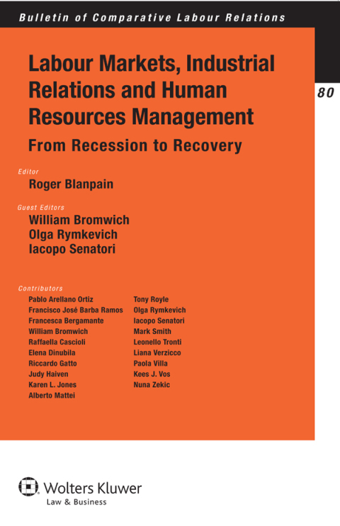 Cover image for book Labour Markets, Industrial Relations and Human Resources Management