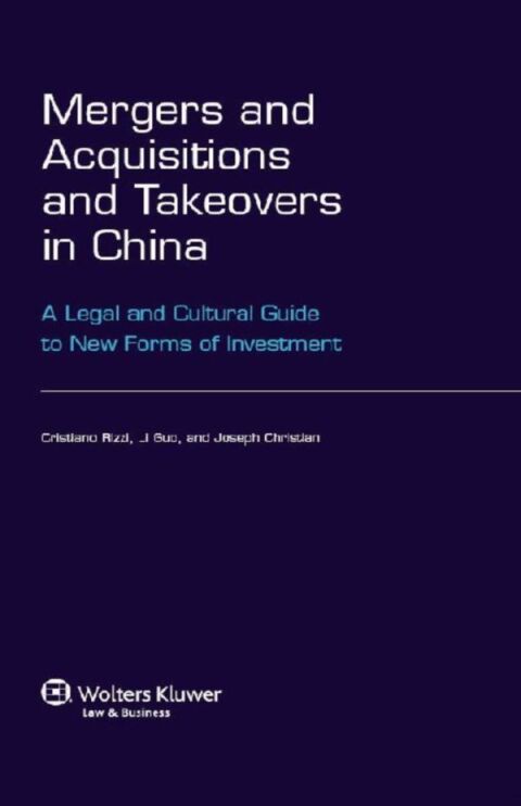 Cover image for book Mergers and Acquisitions and Takeovers in China