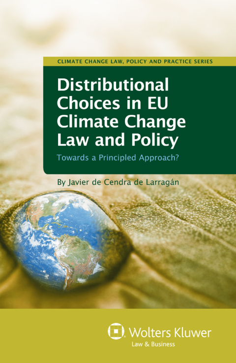 Cover image for book Distributional Choices in EU Climate Change Law and Policy