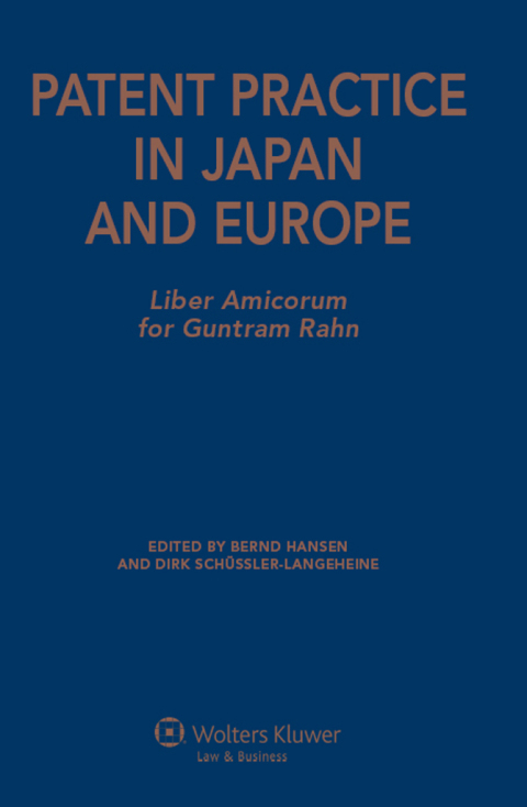 Cover image for book Patent Practice in Japan and Europe