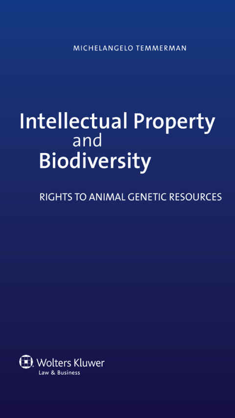 Cover image for book Intellectual Property and Biodiversity