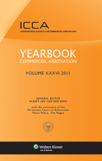 Titelbild: Yearbook Commercial Arbitration Volume XXXV - 2011 36th edition 9789041133670