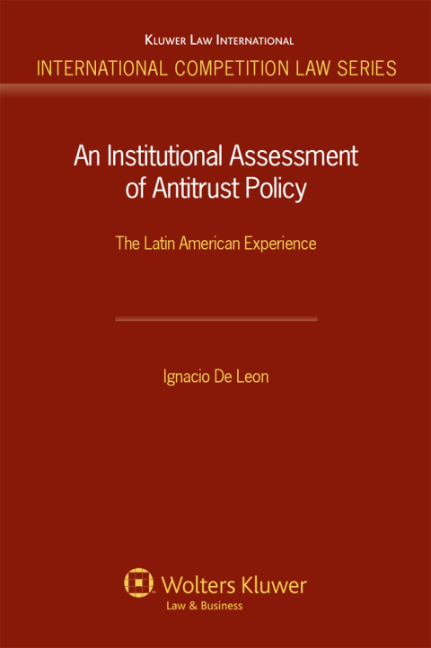 Cover image for book An Institutional Assessment of Antitrust Policy