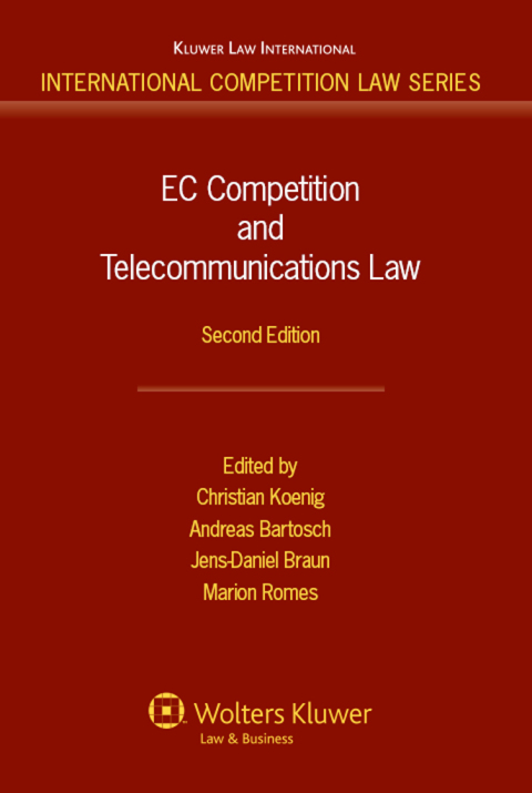 Cover image for book EC Competition and Telecommunications Law