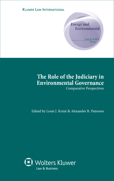 Cover image for book The Role of the Judiciary in Environmental Governance