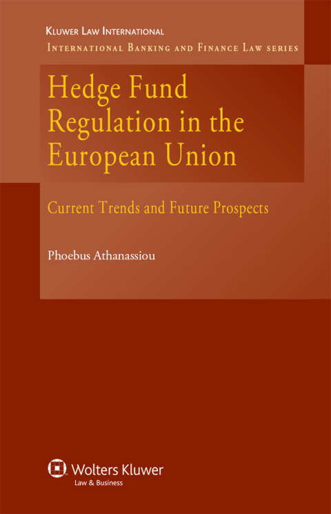 Cover image for book Hedge Fund Regulation in the European Union