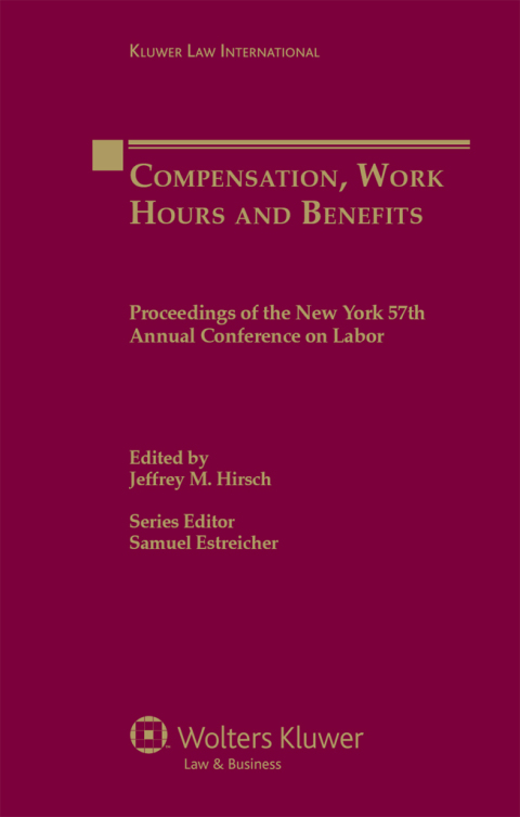 Cover image for book Compensation, Work Hours and Benefits