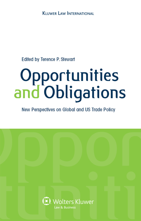 Cover image for book Opportunities and Obligations