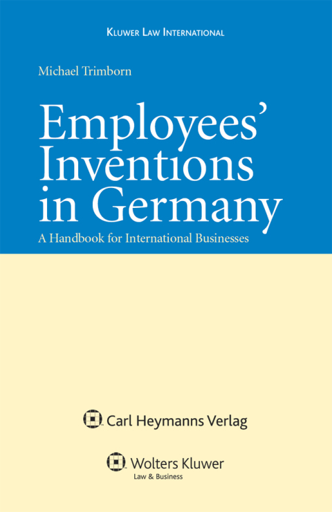 Cover image for book Employees’ Inventions in Germany
