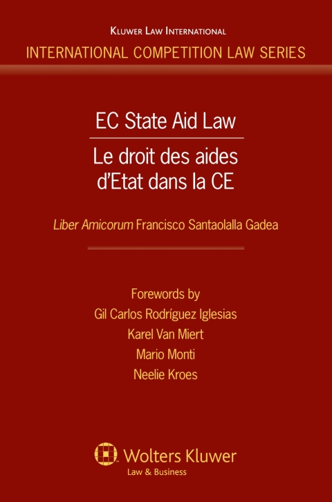 Cover image for book EC State Aid Law