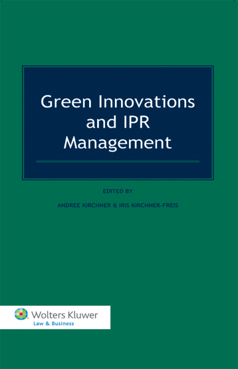 Cover image for book Green Innovations and IPR Management