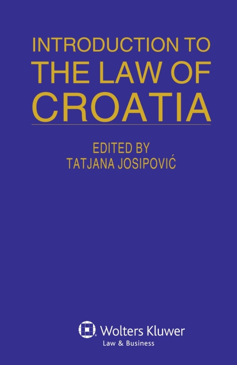 Cover image for book Introduction to the Law of Croatia