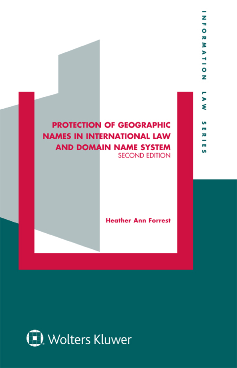 Cover image for book Protection of Geographic Names in International Law and Domain Name System