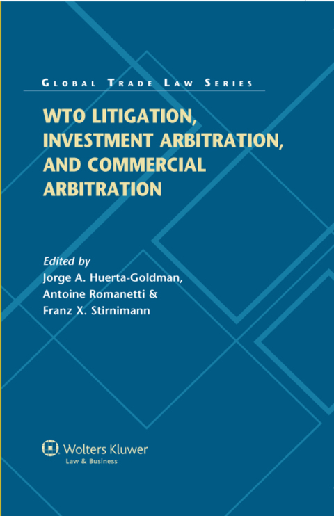 Cover image for book WTO Litigation, Investment Arbitration, and Commercial Arbitration
