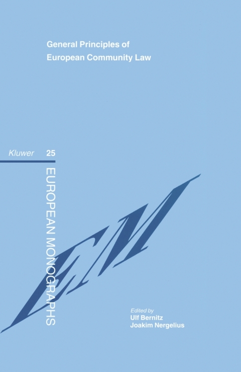 Cover image for book General Principles of European Community Law