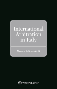 صورة الغلاف: International Arbitration in Italy 9789041138019