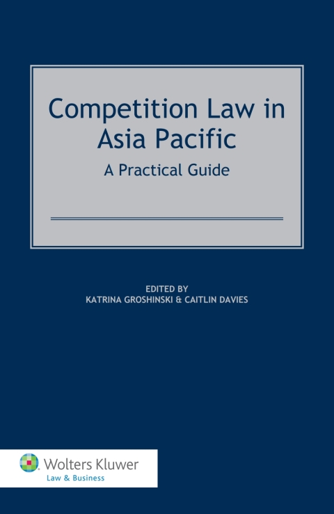 Cover image for book Competition Law in Asia Pacific