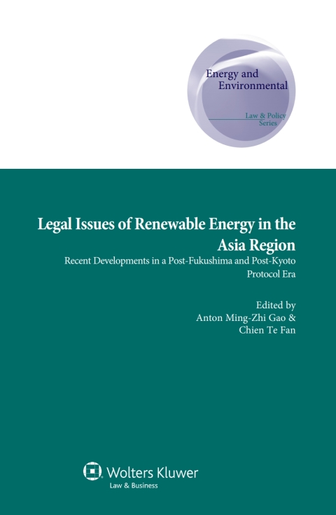 Legal Issues of Renewable Energy in the Asia Region 