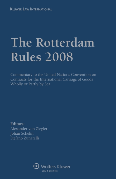 Cover image for book The Rotterdam Rules 2008