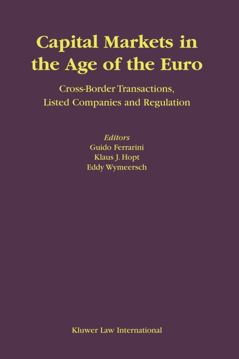 Cover image for book Capital Markets in the Age of the Euro