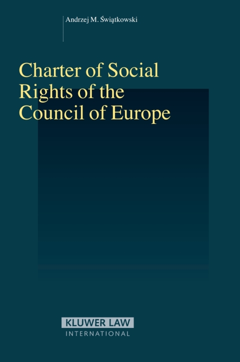 Cover image for book Charter of Social Rights of the Council of Europe