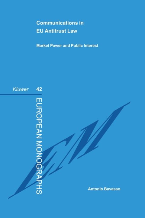 Cover image for book Communications in EU Antitrust Law