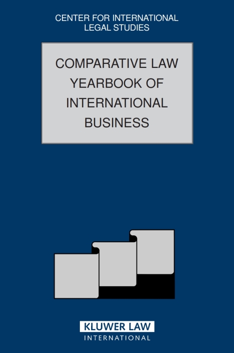 Cover image for book The Comparative Law Yearbook of International Business